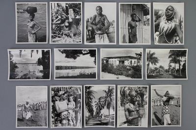 A collection of 27 black and white photos, Belgian Congo, mostly Congopresse