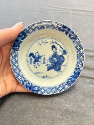 A collection of 31 Chinese blue and white tea wares, Wanli and Chenghua marks, Kangxi — 照片 13