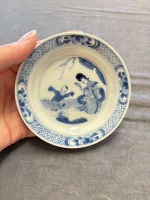 A collection of 31 Chinese blue and white tea wares, Wanli and Chenghua marks, Kangxi — 照片 17