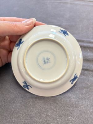 A collection of 31 Chinese blue and white tea wares, Wanli and Chenghua marks, Kangxi — 照片 18