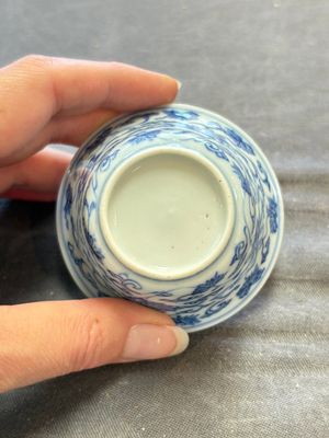A collection of 31 Chinese blue and white tea wares, Wanli and Chenghua marks, Kangxi — 照片 84