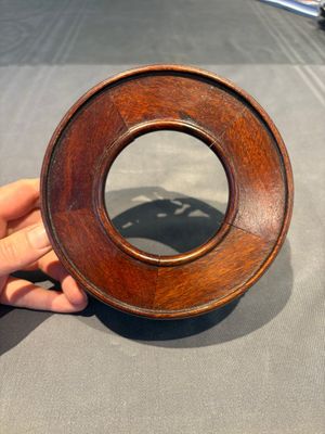 A collection of 38 Chinese wooden stands and a box, 19/20th C. — photo 14