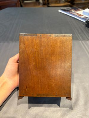 A collection of 38 Chinese wooden stands and a box, 19/20th C. — photo 56