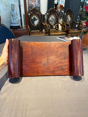 A collection of 38 Chinese wooden stands and a box, 19/20th C. — photo 64