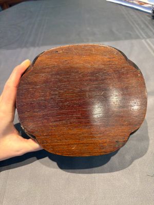 A collection of 38 Chinese wooden stands and a box, 19/20th C. — photo 75