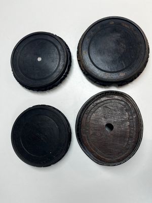 A collection of 40 mainly Chinese wooden stands, 19/20th C. — photo 11