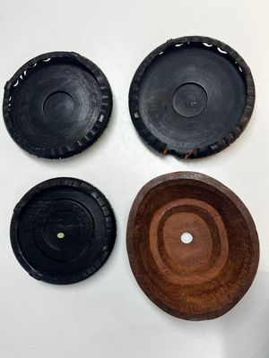 A collection of 40 mainly Chinese wooden stands, 19/20th C. — photo 12