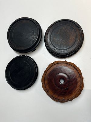 A collection of 40 mainly Chinese wooden stands, 19/20th C. — photo 13