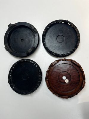 A collection of 40 mainly Chinese wooden stands, 19/20th C. — photo 14
