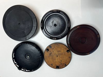 A collection of 40 mainly Chinese wooden stands, 19/20th C. — photo 16