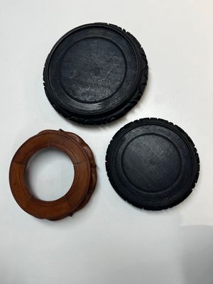A collection of 40 mainly Chinese wooden stands, 19/20th C. — photo 5