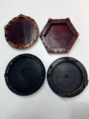 A collection of 40 mainly Chinese wooden stands, 19/20th C. — photo 8