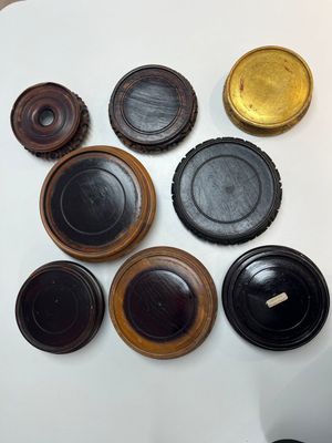 A collection of 70 Chinese wooden stands, 19/20th C. — photo 10