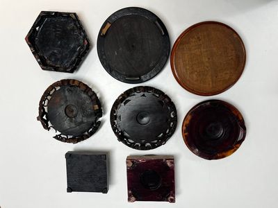 A collection of 70 Chinese wooden stands, 19/20th C. — photo 9