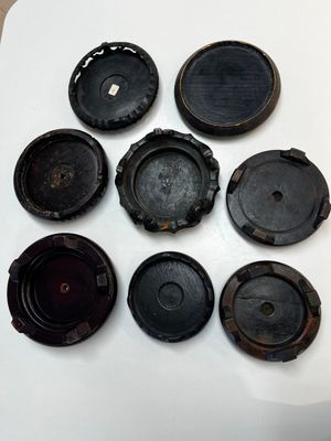 A collection of 75 Chinese wooden stands, 19/20th C. — photo 14