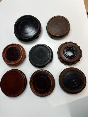 A collection of 75 Chinese wooden stands, 19/20th C. — photo 19