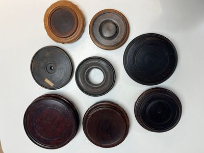 A collection of 75 Chinese wooden stands, 19/20th C. — photo 5