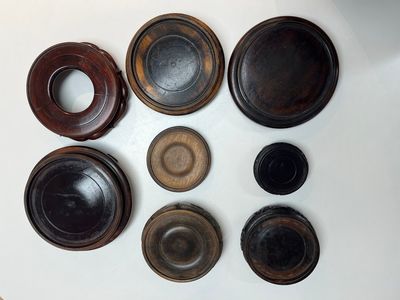 A collection of 75 Chinese wooden stands, 19/20th C. — photo 7
