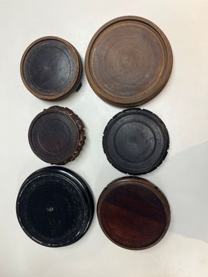 A collection of 80 Chinese wooden stands, 19/20th C. — photo 11