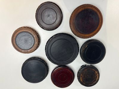 A collection of 80 Chinese wooden stands, 19/20th C. — photo 15
