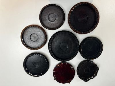 A collection of 80 Chinese wooden stands, 19/20th C. — photo 16
