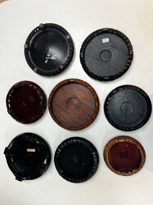 A collection of 80 Chinese wooden stands, 19/20th C. — photo 20