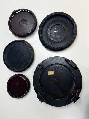 A collection of 80 Chinese wooden stands, 19/20th C. — photo 2