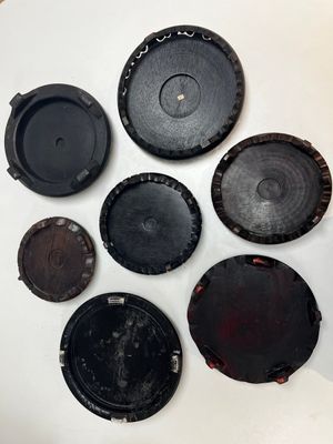 A collection of 80 Chinese wooden stands, 19/20th C. — photo 22