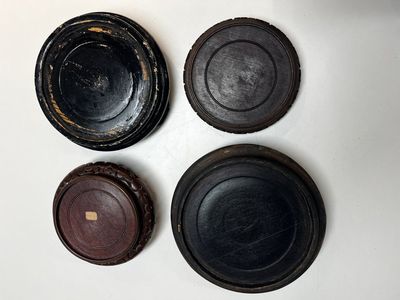 A collection of 80 Chinese wooden stands, 19/20th C. — photo 5