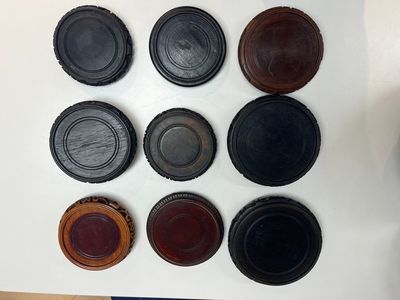 A collection of 80 Chinese wooden stands, 19/20th C. — photo 7
