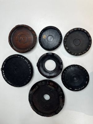 A collection of 80 Chinese wooden stands, 19/20th C. — photo 10