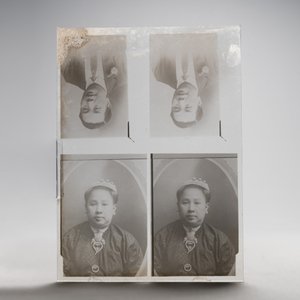 A collection of 83 wet-collodion portrait negatives on glass, China, 19th C. — photo 11