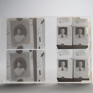 A collection of 83 wet-collodion portrait negatives on glass, China, 19th C. — photo 17