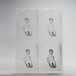 A collection of 83 wet-collodion portrait negatives on glass, China, 19th C. — photo 18