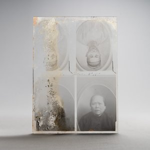 A collection of 83 wet-collodion portrait negatives on glass, China, 19th C. — photo 24