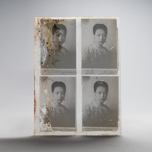 A collection of 83 wet-collodion portrait negatives on glass, China, 19th C. — photo 26
