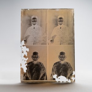 A collection of 83 wet-collodion portrait negatives on glass, China, 19th C. — photo 34