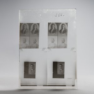 A collection of 83 wet-collodion portrait negatives on glass, China, 19th C. — photo 38