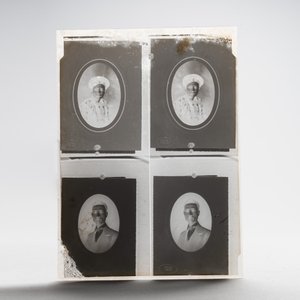 A collection of 83 wet-collodion portrait negatives on glass, China, 19th C. — photo 42