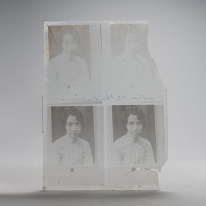 A collection of 83 wet-collodion portrait negatives on glass, China, 19th C. — photo 43