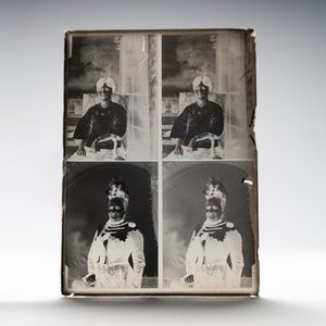 A collection of 83 wet-collodion portrait negatives on glass, China, 19th C. — photo 50