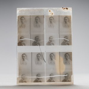 A collection of 83 wet-collodion portrait negatives on glass, China, 19th C. — photo 57
