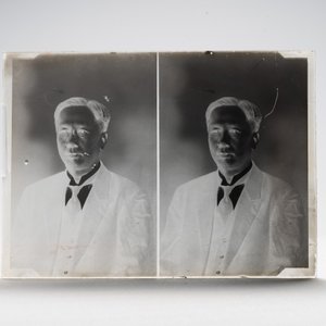 A collection of 83 wet-collodion portrait negatives on glass, China, 19th C. — photo 65