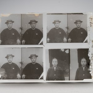 A collection of 83 wet-collodion portrait negatives on glass, China, 19th C. — photo 67