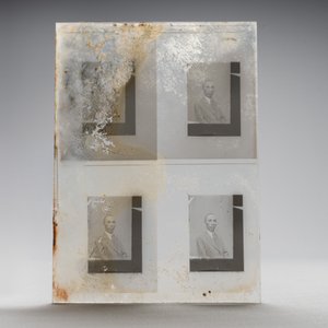 A collection of 83 wet-collodion portrait negatives on glass, China, 19th C. — photo 74