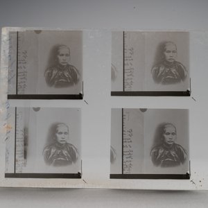 A collection of 83 wet-collodion portrait negatives on glass, China, 19th C. — photo 84