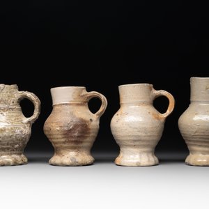 A collection of 9 German stoneware jugs, 16th C. and later — photo 8