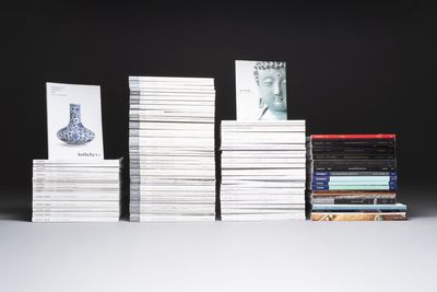 A collection of 93 auction catalogues on Asian Arts from Christie's and Sotheby's, 2007-2020