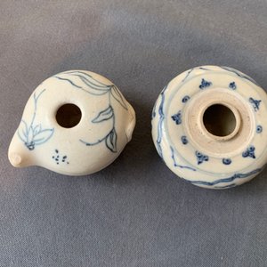 A collection of blue and white Annamese Hoi An Hoard wares, Vietnam, 14/15th C. — 照片 15