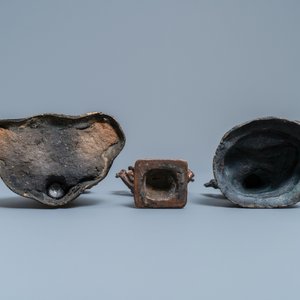 A collection of bronze figures and fragments, India, Thailand and Tibet, 19th C. and earlier — 照片 14